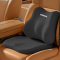 2pcs Car Heightening Cushion And Lumbar Support Set | Ergonomic Design | Enhances Driving Visibility, Comfortable for Long Sitting | Soft Memory Foam for Support | Suitable for Sedans, Suvs, And Trucks