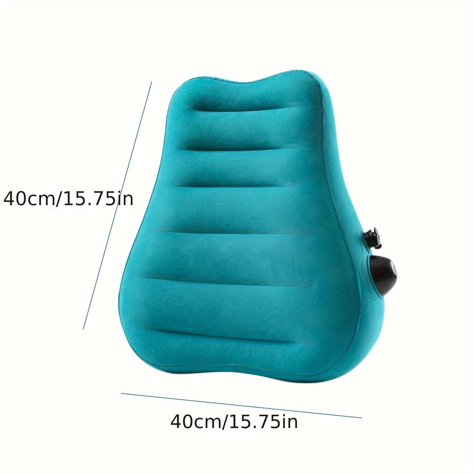 Press-type Inflatable Lumbar Pillow, Lumbar Support Cushion, a Magic Tool for Sleeping on Long-distance Flights, High-speed Trains, Etc. Lumbar Support Pillow, Portable Travel Lumbar Pad.