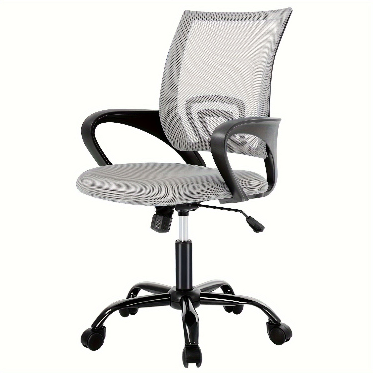 Ergonomic Mesh Office Chair Ergonomic Office Chair, Mesh Computer Chair, Back And Lumbar Support, Comfortable Padded Seat On 5 Wheels, Modern Executive Adjustable Chair