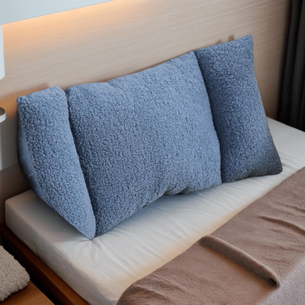 Ergonomic Lumbar Support Cushion – a Three-Part Backrest Pillow Designed for Back And Waist Comfort, Ideal for Office Chairs And Sofas, Promoting Better Posture