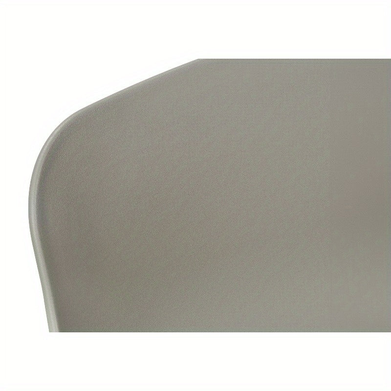 Adjustable Office Chair with Swivel Function, Ergonomic Design, Suitable for Computer Desks, Modern And Contemporary Style, Featuring a Grey Leather Appearance And Grey Metal Frame, Ideal for Young Users