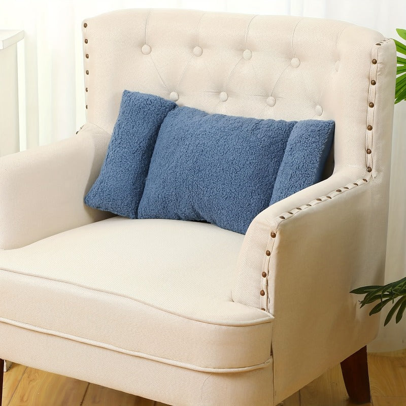 Ergonomic Lumbar Support Cushion – a Three-Part Backrest Pillow Designed for Back And Waist Comfort, Ideal for Office Chairs And Sofas, Promoting Better Posture